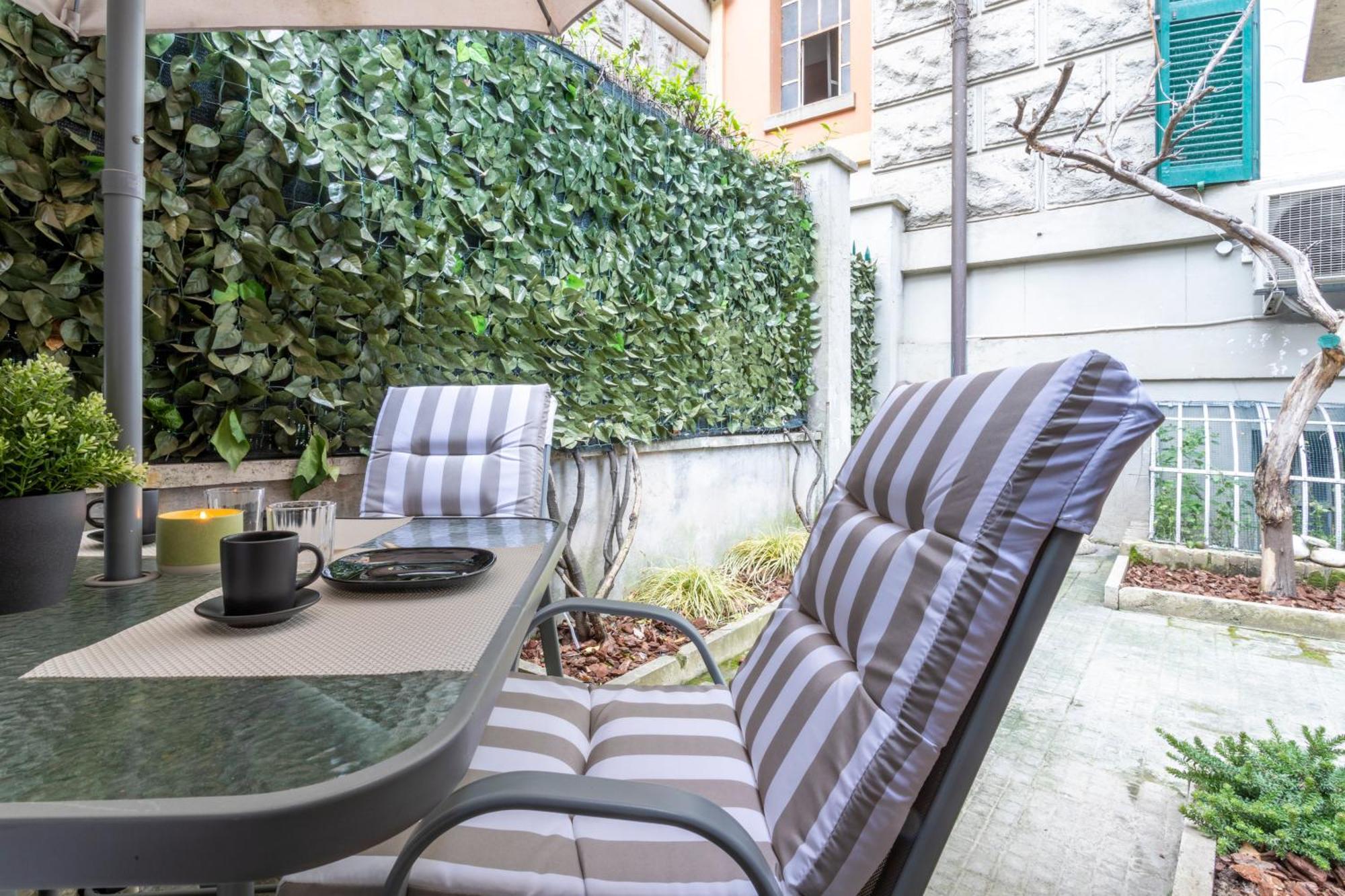 Isabella Stylish Apartment With Garden Rom Exterior foto